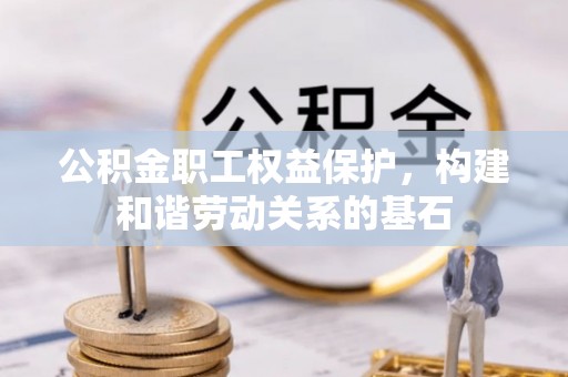 金阳公积金职工权益保护，构建和谐劳动关系的基石