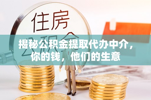 金阳揭秘公积金提取代办中介，你的钱，他们的生意