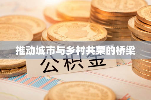 金阳推动城市与乡村共荣的桥梁