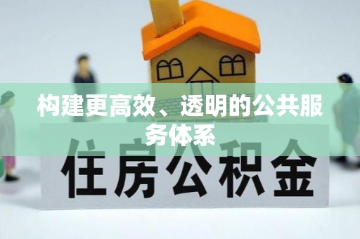 金阳构建更高效、透明的公共服务体系