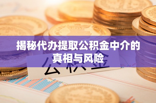 金阳揭秘代办提取公积金中介的真相与风险